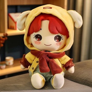 定制设计师玩具低最小起订量10厘米毛绒公仔定制动漫毛绒公仔高品质定制毛绒玩具公仔生活