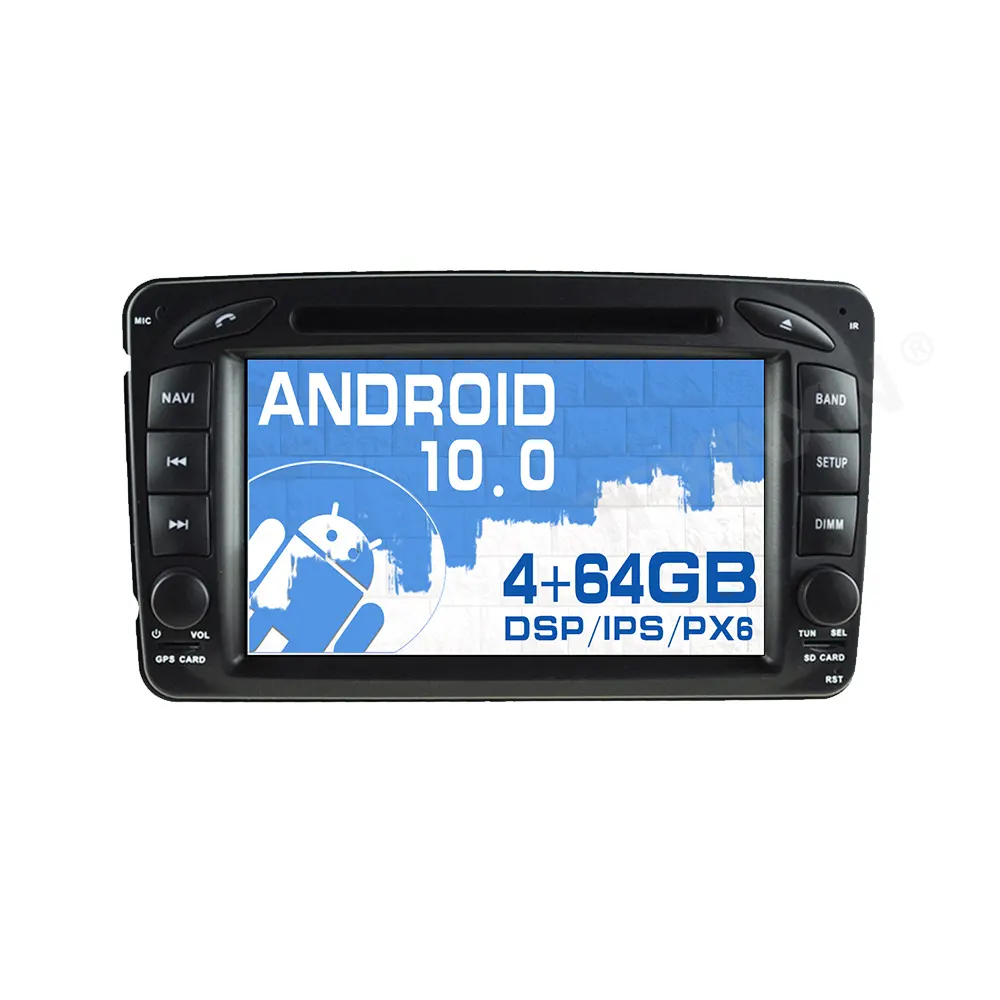 Android10 Mit DSP Für Mercedes Benz W203 W209 W463 Viano Buto W168 Auto Kein DVD-Video player Multimedia-GPS-Navigation Funkband