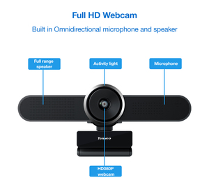 FHD 4K Webcam USB PC Web kamera mit integriertem Mikrofon Plug & Play für Skype Live Class Konferenz Videokamera Desktop