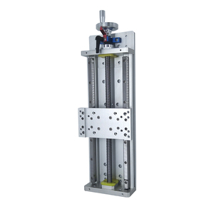 Alta precisión Manual 1605 tornillo de bola linear slider Plaza guía lineal, módulo de plataforma de elevación de la Cruz de la Mesa deslizante LYKR150-300 - Product Image 1