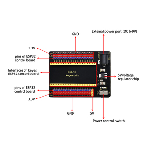 Arduino ESP32用ESP32-IOシールドセンサーシールド用Keyestudio - Product Image 6