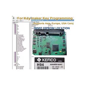 IMMO off EEPROM Location Software für Key Maker Key Programming Original zulässiger Transponder Daten standort Anzahl der Tasten anzeigen - Product Image 2