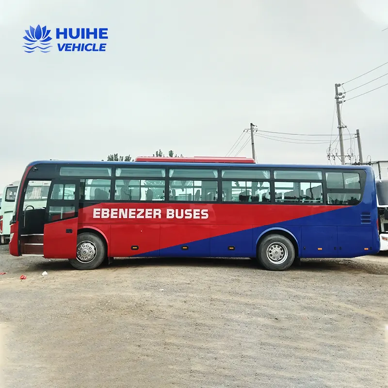 Autobus de passagers 60 places pour les autocars de voyage Prix des autobus ZhongTong Autobus d'occasion à vendre