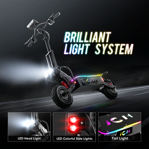 Jgh G1 xe điện 60V 3000W * 2 động cơ kép tốc độ nhanh gấp người lớn E-Scooter từ chúng tôi kho - Product Image 2