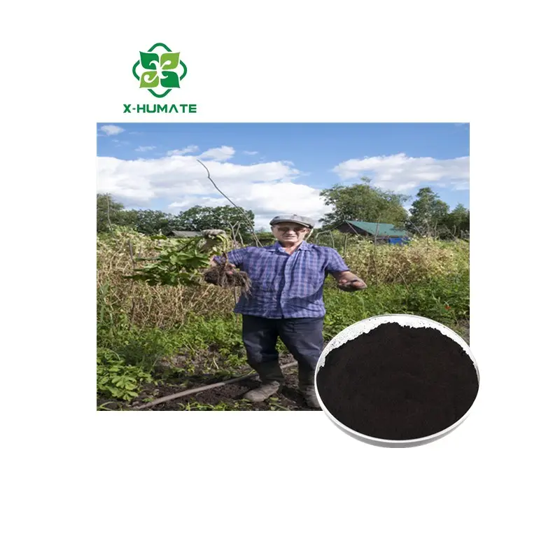 X-humate phân bón hữu cơ hòa tan trong nước phân bón Nhà cung cấp axit humic