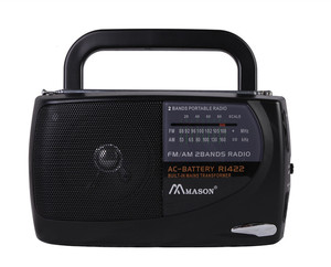 工厂供应带扬声器的小型便携式FM AM收音机 - Product Image 2