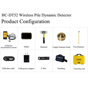 HC-DT52 Low Strain Pile <strong>Dynamic</strong> <strong>Testing</strong> Instrument with 7-inch True Color LCD Display Screen - Product Image 6