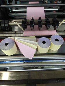 Rollo de papel Bond sin carbón de tamaño personalizado, buena imagen de impresión CB CFB CF Blue NCR, papel de impresión para ordenador - Product Image 2