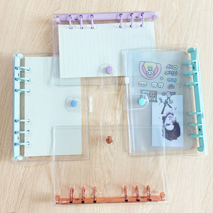 PVC Transparent Ring Binder Notebook <strong>Gift</strong> Set 100 Envelope Savings Challenge Binder A5 Clear <strong>Budget</strong> Binder With Cash Envelopes - Product Image 5