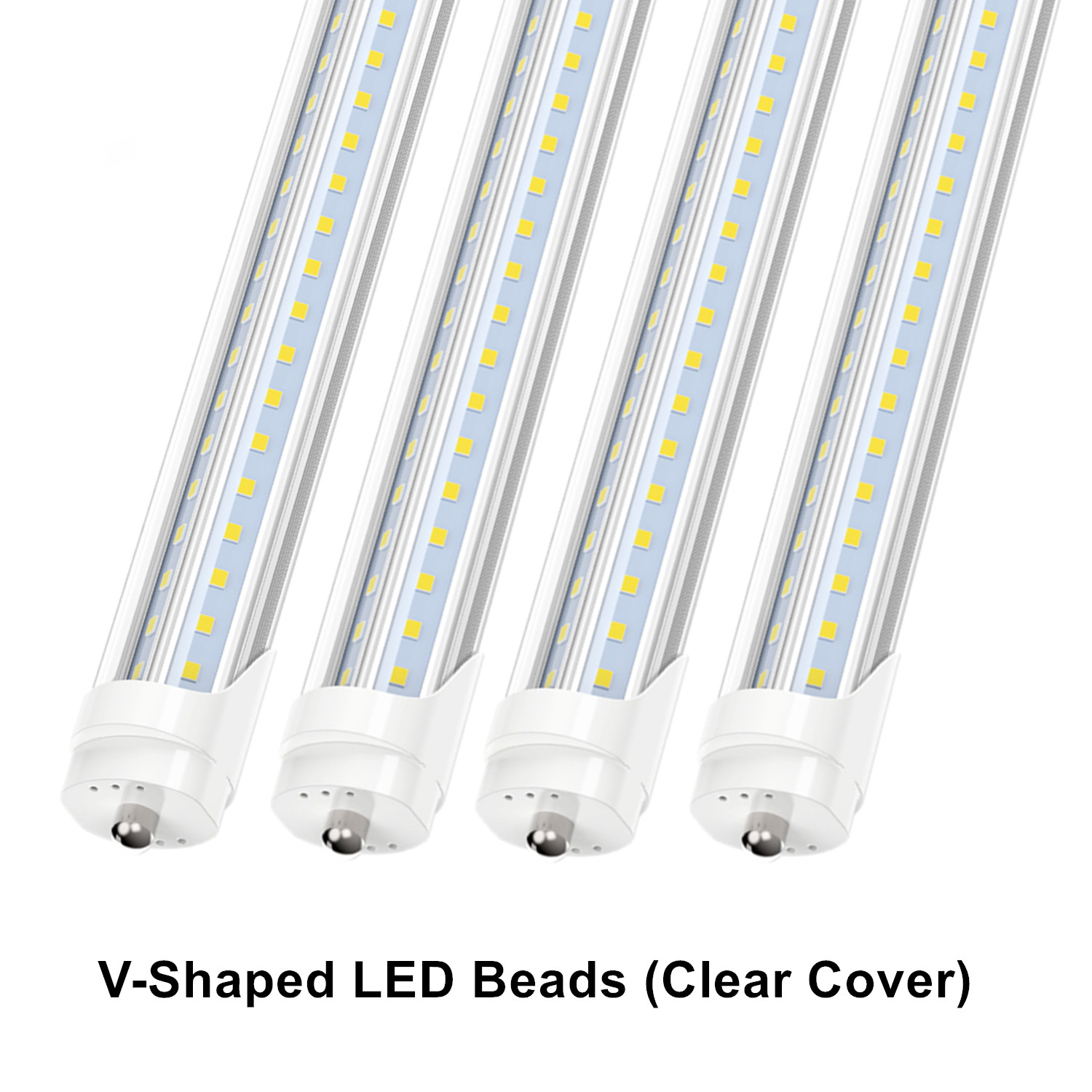 Perles LED en forme de V (couvercle transparent)