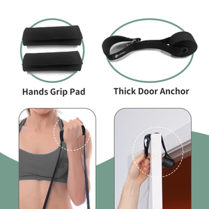 2024 nuevo color personalizado ejercicio bandas de bucle látex elástico Pull Up Band Set con gancho de puerta - Product Image 4