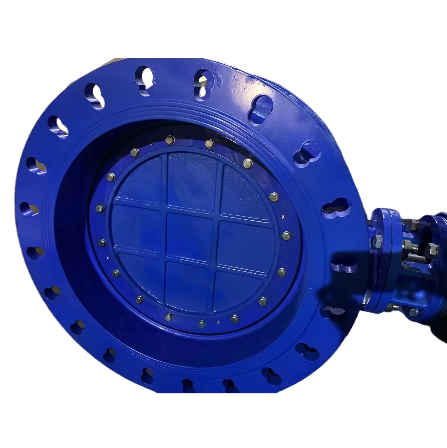 flange double drilling PN10/16 Double eccentric butterfly valve