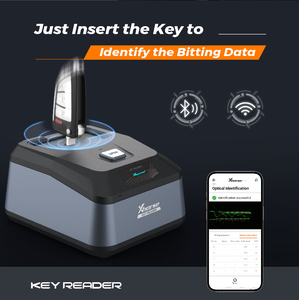 Xhorse anahtar okuyucu XDKP00GL Blade Skimmer anahtar tanımlama cihazı, Xhorse uygulaması ve anahtar kesme makinesi ile çalışır - Product Image 5
