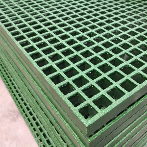 用于防滑解决方案的带砂砾的开放式网格GRP光栅 - Product Image 2