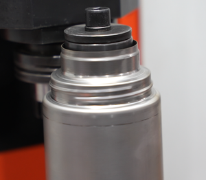 <strong>CNC</strong> <strong>Threading</strong> <strong>Machine</strong> with PLC+ Wifi Screen+ Servo Motor+ IOT Function for Vacuum Flask Bottle Insulated Bottles <strong>Threading</strong> - Product Image 3