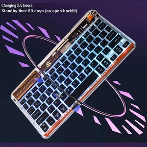 Teclado mecánico con interfaz USB directa de fábrica Precio de producto nuevo y barato directamente de fábrica - Product Image 2