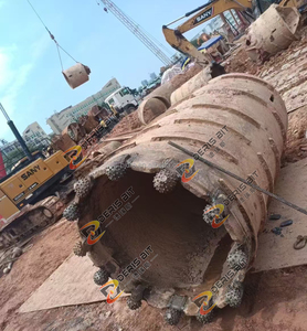 ถังเจาะรากฐานหินโรตารีขนาด600มม. ถึง1500มม. ถังแกนหลักของเคลลี่บาร์บาวเออร์พร้อมกรวยลูกกลิ้งเดี่ยว - Product Image 3