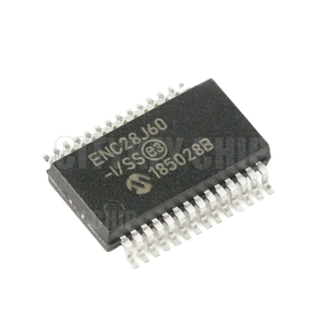 Surface Mount ENC28J60-I/SS SSOP-28 Ethernet-Controller-Chip, 8KB RAM - Product Image 1