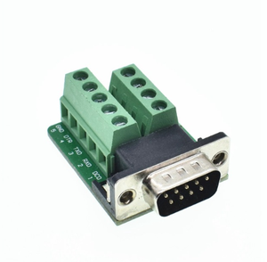 D-SUB 9pin DB9 Male Female Adapter Signals Terminal Module RS232 Serial To Terminal DB9 连接器 - Product Image 2