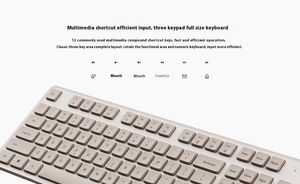 Xiaomi <strong>Wireless</strong> <strong>Keyboard</strong> and <strong>Mouse</strong> <strong>Combo</strong> 2 Black 2.4g <strong>Wireless</strong> Connection Suitable for Laptop <strong>Computers</strong> Wxjs02ym - Product Image 2
