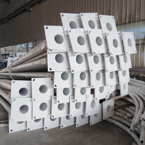 9m 10m 12M 20ft 30ft 40ft ngoài trời nhôm vườn đèn bài tròn hình nón năng lượng mặt trời dẫn ánh sáng đường phố cực - Product Image 3