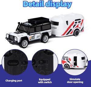 EPT ขายส่ง 1:64 ขนาด 2.4GHz ปรับความเร็วมินิโลหะผสม Off-Road รีโมทคอนโทรลของเล่นรถ - Product Image 6