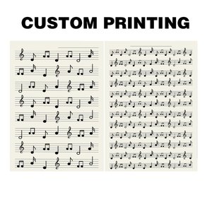 Commercio all'ingrosso libro di musica personalizzato Logo stampato taccuino per lo studente manoscritto carta/personale di carta/musicisti taccuino - Product Image 6