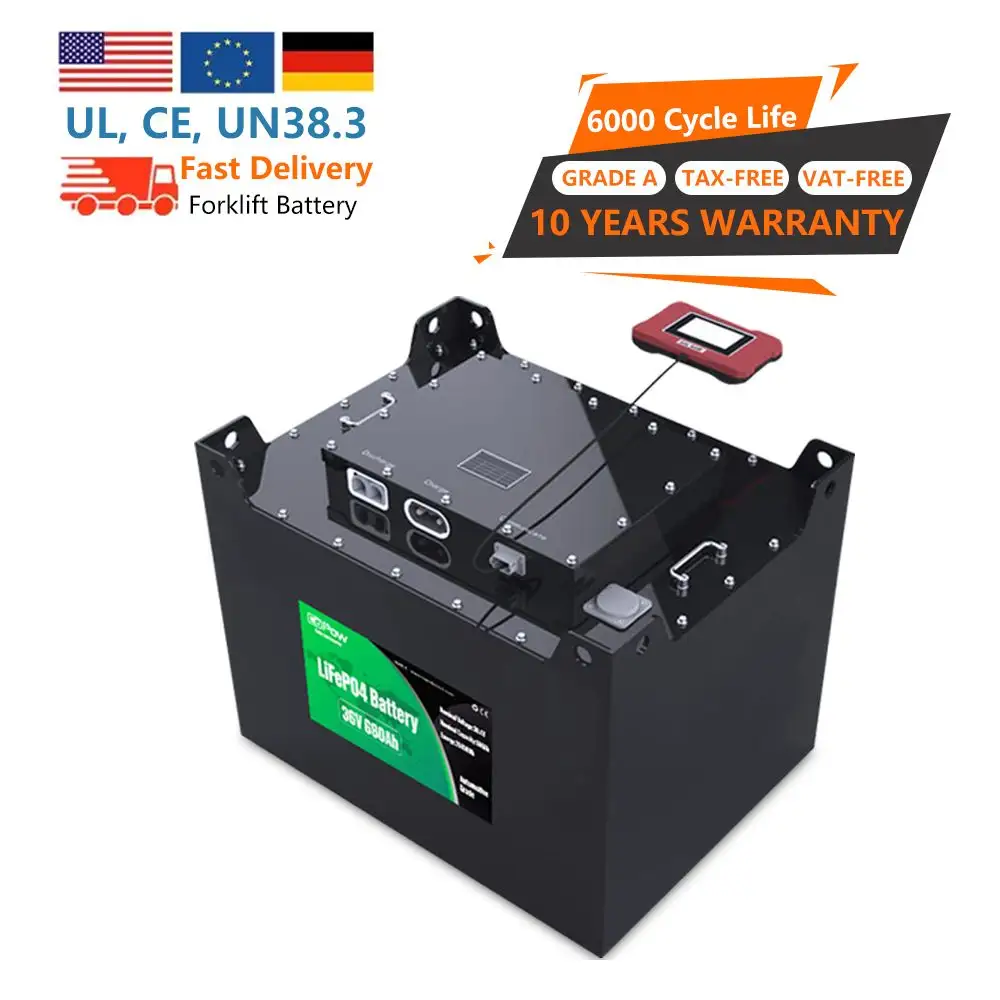 clark 24v 72v forklift lithium battery regeneration battery for forklift 80v 36v forklift battery 48v 80v 600ah