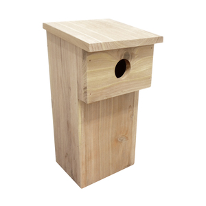 Le Paysan marka doğal çam Coccon yuvalama kutusu kırmızı sedir birdgarden Modern tarzı el yapımı fransa'da bahçe kullanımı için