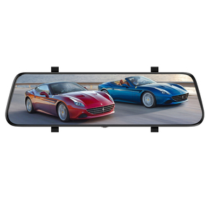 Grabadora de estacionamiento de conducción de respaldo de vehículo, lente Dual IPS de 9,66 pulgadas, espejo, ADAS, 1080P, GPS, cámara de salpicadero - Product Image 2