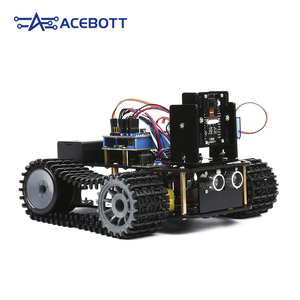 ACEBOTT ESP32スマートタンクロボット車キットArduino DIYプログラム可能なSTEMおもちゃ - Product Image 6