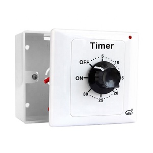 Controller Mechanischer Timer-Schalter AC 220V 30/60/120 Min Intelligenter Timer-Schalter Countdown Hochleistungs-Timing-Steuerung