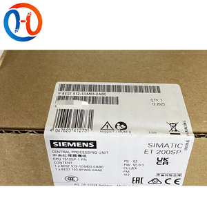 Ban đầu Thương hiệu Mới et200sp PLC xử lý trung tâm đơn vị 6es7512-1sm03-0ab0 SIMATIC dp CPU 1512sp F-1 PN cho ET 200sp - Product Image 1