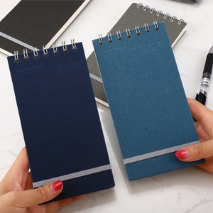 Cuaderno personalizado en espiral, multicolor, con banda elástica