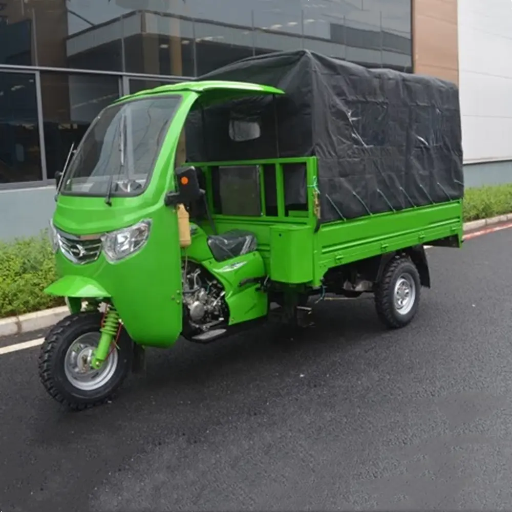 250cc motorisé à essence trois roues moto/cargaison/tricycle pour adulte