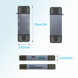Lettore di schede USB3.0 cellulare SD tipo c Multi-funzione TF lettore di schede - Product Image 4