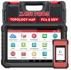 El más nuevo LAUNCH X431 PRO3S + ELITE J2534 PROGRAM HERRAMIENTA CODIFICACIÓN en línea Todos los sistemas Diagnóstico automático Topología Escáner bidireccional - Product Image 2