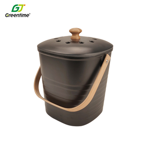 经济型生态家用厨房垃圾堆肥垃圾桶竹纤维可堆肥容器 - Product Image 1
