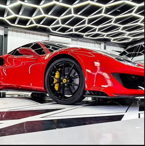 SUEZ <span class=keywords><strong>Top</strong></span> Fashion cina fabbrica esagonale LED luci Garage per il servizio di manutenzione automatica
