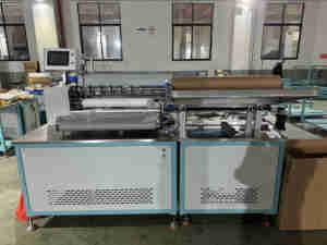 Water Glue <strong>Paper</strong> Tube Labeling and Cutting <strong>Machine</strong> with Automatic Tube <strong>Loading</strong> and <strong>Unloading</strong> - Product Image 5