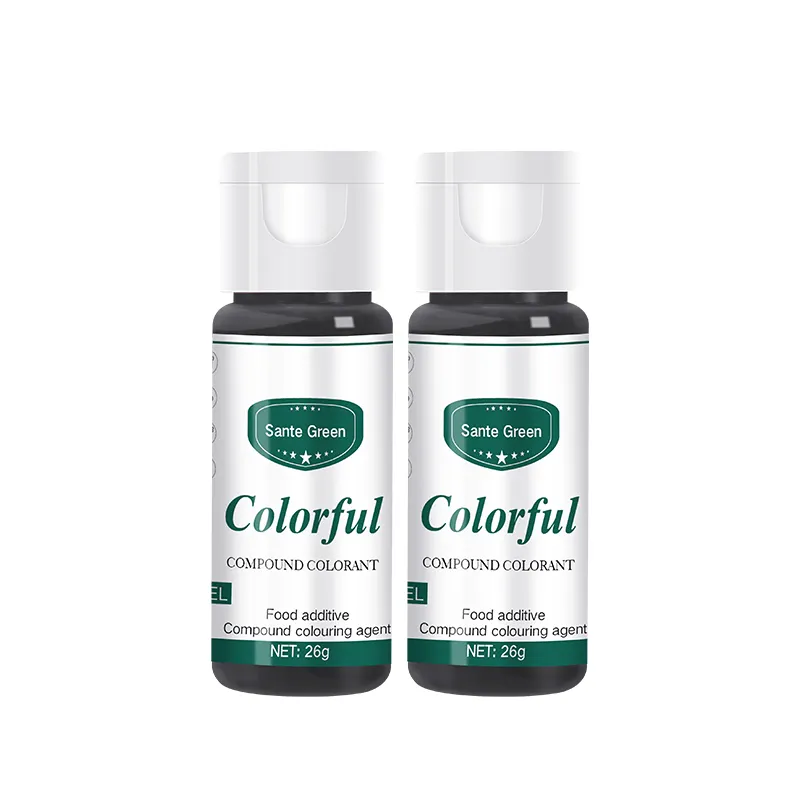 LOGO personalizzato pigmento 20ml commestibile colorante alimentare gel colore per strumenti per torte stampa colori gel prodotti da forno