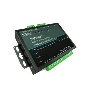 6DI 4AI 2PIN RTU a Rj45 Módulos de puerta de enlace Unidad de transferencia de datos con puerto LAN RS232 RS485 a Ethernet Gateway Datalogger Dtu - Product Image 1