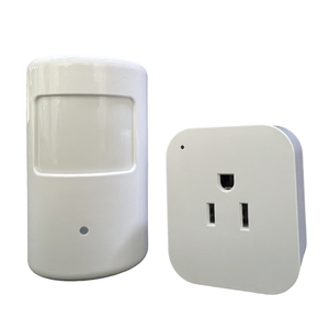Intelligent Power Socket with Time Delay PIR Motion Sensor Wireless RF 433 <strong>Control</strong> <strong>U</strong>.<strong>S</strong>. Socket Plug Motion &amp; Position Sensors - Product Image 1