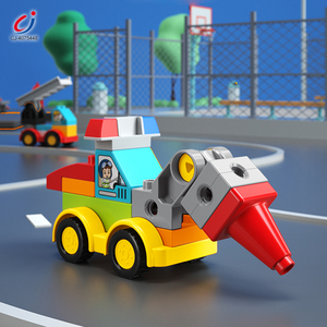 Chengji Diy 3d Kids Creative Educational Toy Construction Assembly 158pcs <strong>Building</strong> <strong>Game</strong> Toy <strong>Robots</strong> for Kids <strong>Building</strong> Blocks - Product Image 4