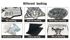 Nhà Máy Trực Tiếp Giá Bán Buôn Thêu Sắt Trên Bản Vá Cho Mũ/Quần Áo Các Bản Vá Lỗi Tùy Chỉnh Thêu Các Bản Vá Lỗi - Product Image 4