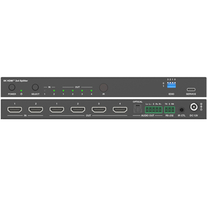 Divisor HDMI 2x4 de 48Gbps con función API compatible con reducción de escala 8K->4K/2K y conversión de HDR a SDR de forma independiente - Product Image 2