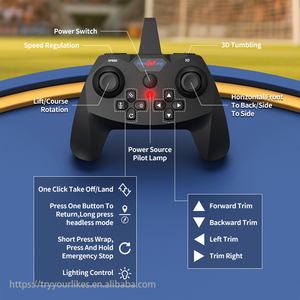 Ept 2.4G con quay hồi chuyển sáu trục hình cầu 360 ° diễn viên đóng Thế CuộN & độ cao giữ điều khiển từ xa bay đồ chơi UFO RC đồ chơi bóng bay không người lái cho bé - Product Image 6