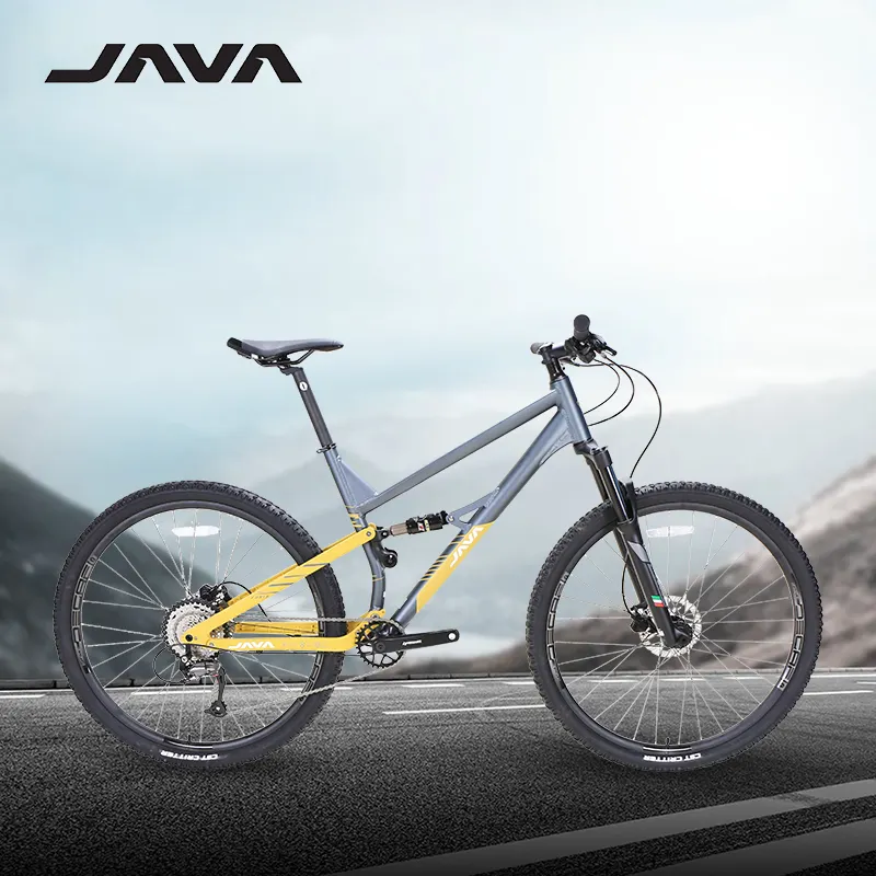 Java FURIA 29 pulgadas Bicicleta de montaña Bicicleta 9S ciclo bicicletas para los hombres adultos Bicicleta de suspensión completa marco carbono