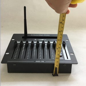 Сценическое освещение Mini DMX190 с питанием от аккумулятора, беспроводной контроллер DMX, система управления сценическим освещением, диджейская консоль для мероприятий, вечеринки, клуба, 24 канала - Product Image 6