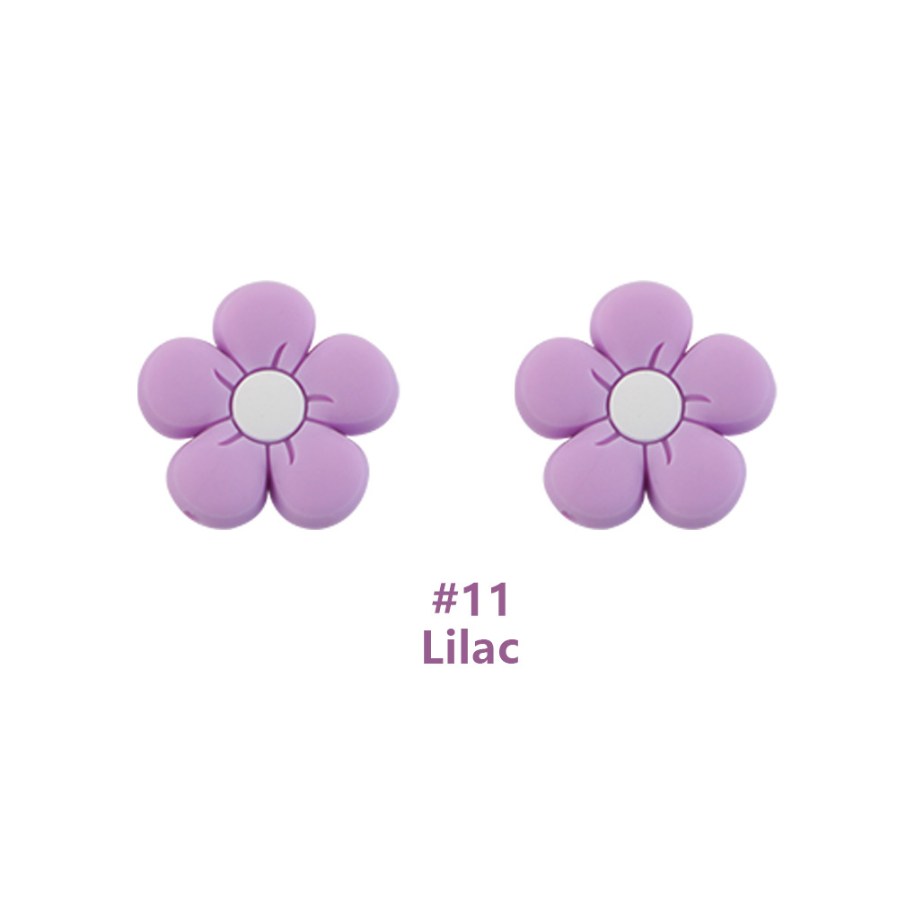 Perle focale fleur Lilas SA207